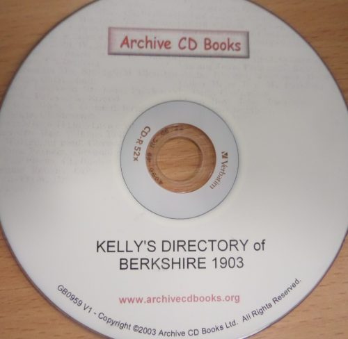 Kellys Directory of Berkshire 1903
