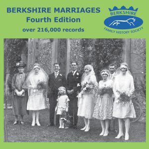 Berkshire Marriages front cover
