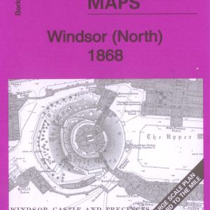 Old Ordnance Survey Maps Windsor South Berkshire 1868  yard to mile Godfrey Edt 